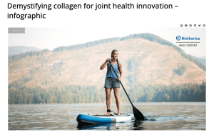 Demystifying collagen for joint health innovation – infographic